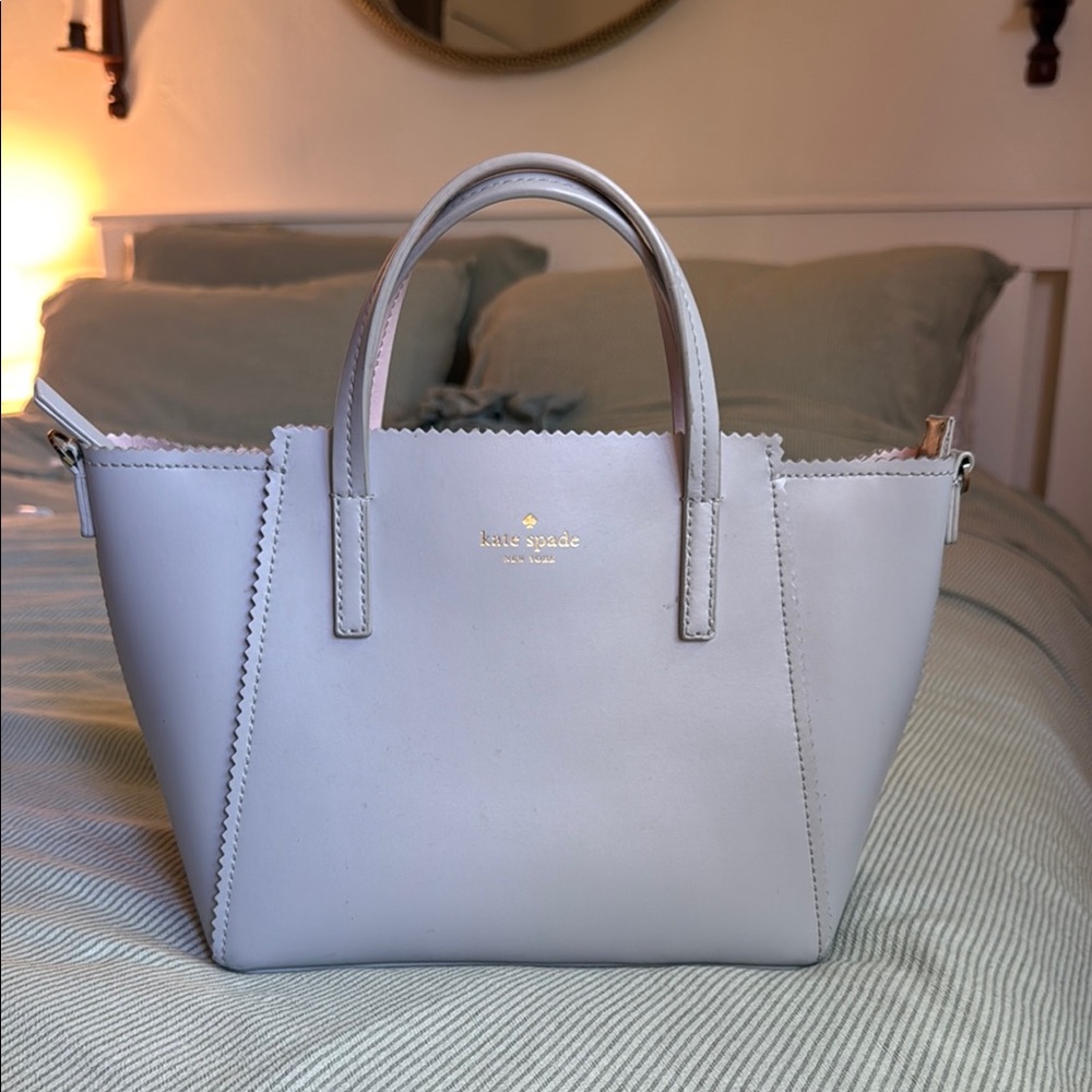 Kate Spade Gray Tote Bag